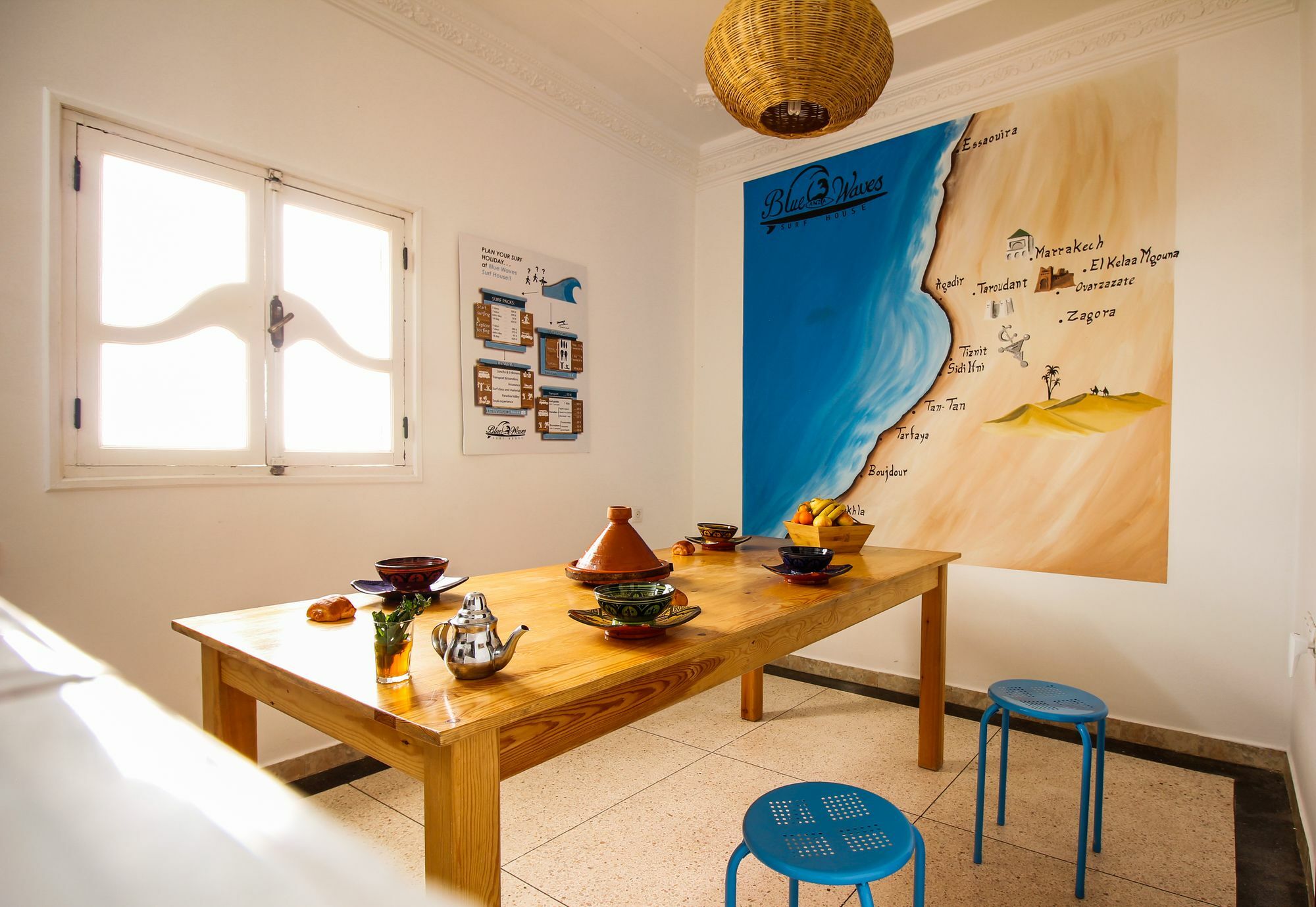 Blue Waves Surf House Agadir Exterior foto